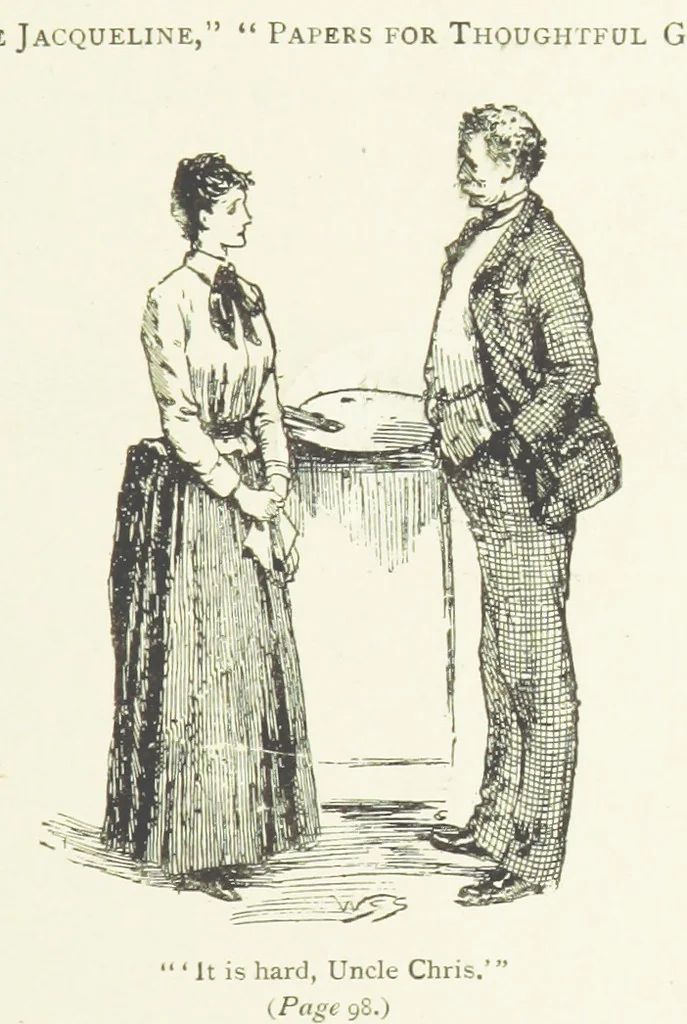 An illustration from A Hero of a Hundred Fights. [A novel, 1890, leaf 9