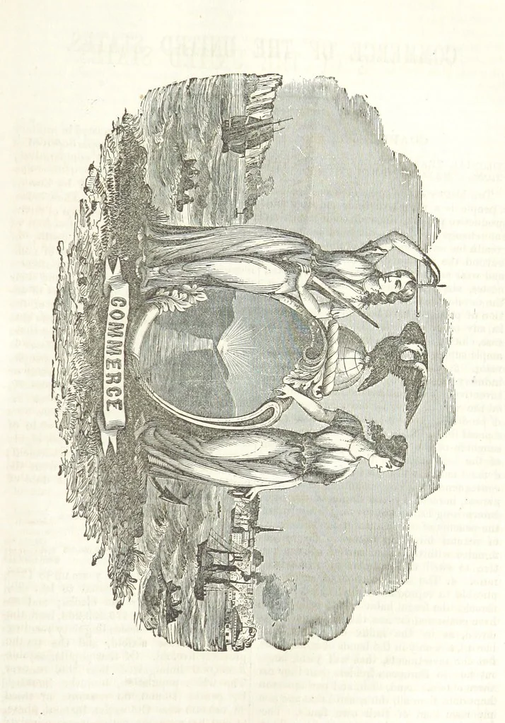 An illustration from Eighty Years' Progress of the United States: a family record of American industry, energy and enterprise ... By eminent literary men [C. L. Flint and others] ... Embellished with ... engravings, etc, 1868, leaf 153