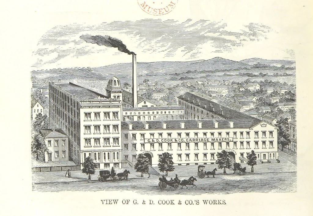 An illustration from Eighty Years' Progress of the United States: a family record of American industry, energy and enterprise ... By eminent literary men [C. L. Flint and others] ... Embellished with ... engravings, etc, 1868, leaf 402