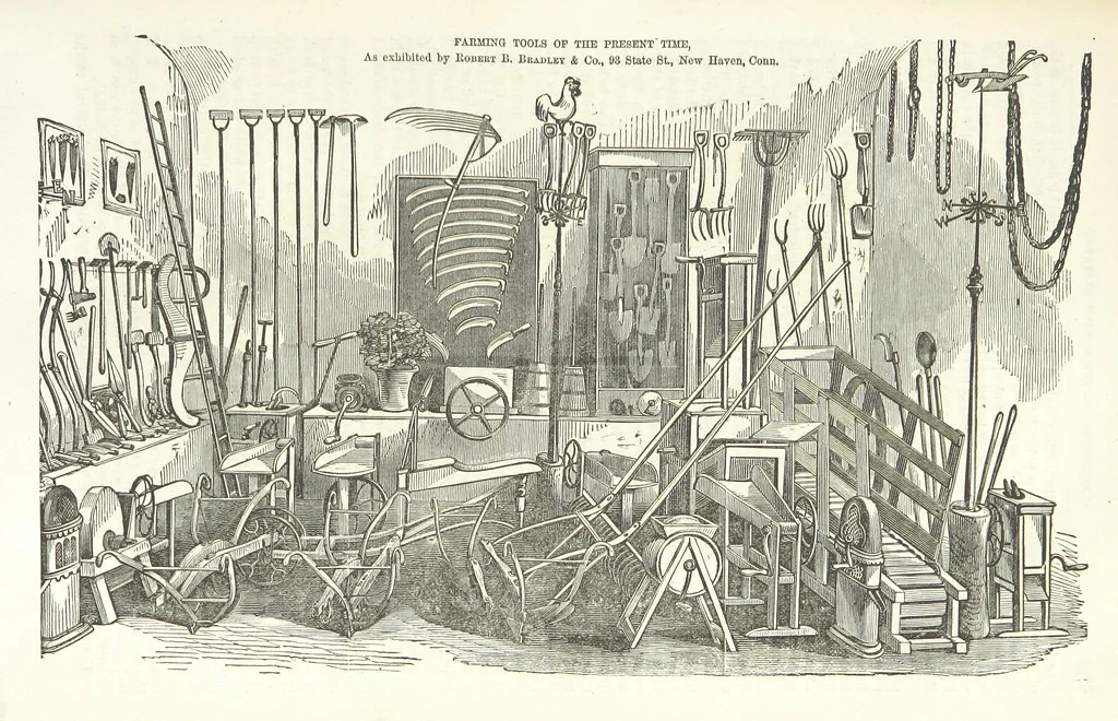 An illustration from Eighty Years' Progress of the United States: a family record of American industry, energy and enterprise ... By eminent literary men [C. L. Flint and others] ... Embellished with ... engravings, etc, 1868, leaf 43