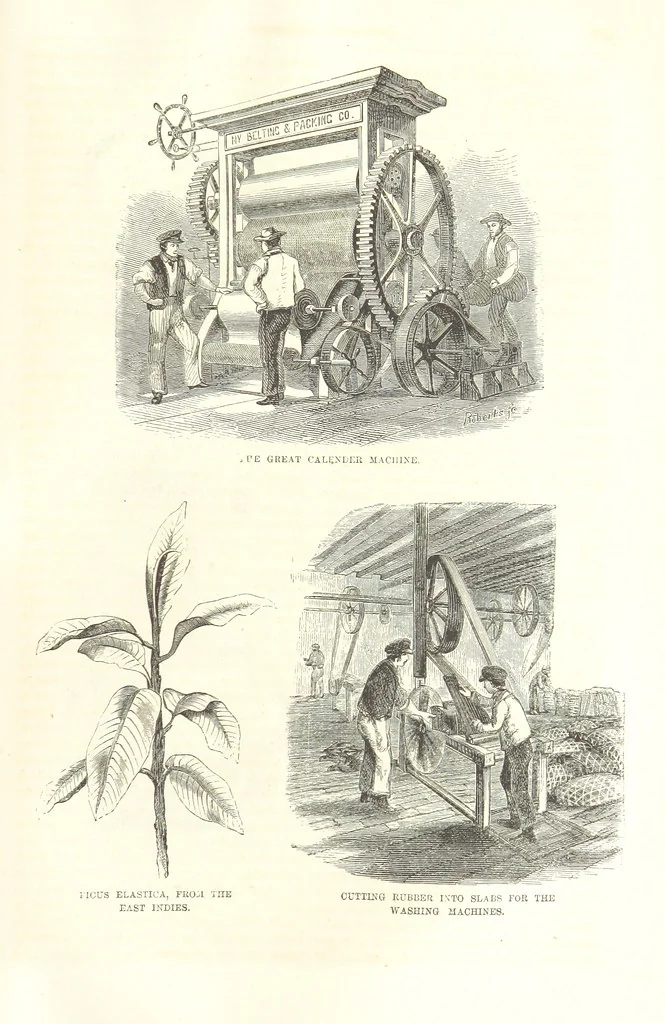 An illustration from Eighty Years' Progress of the United States: a family record of American industry, energy and enterprise ... By eminent literary men [C. L. Flint and others] ... Embellished with ... engravings, etc, 1868, leaf 443