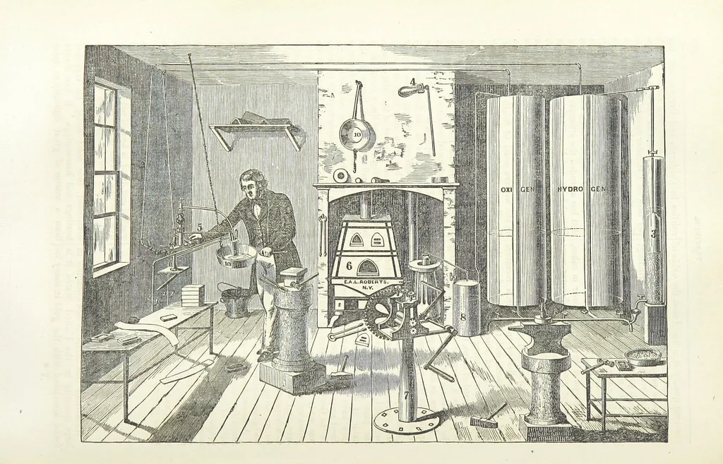 An illustration from Eighty Years' Progress of the United States: a family record of American industry, energy and enterprise ... By eminent literary men [C. L. Flint and others] ... Embellished with ... engravings, etc, 1868, leaf 114