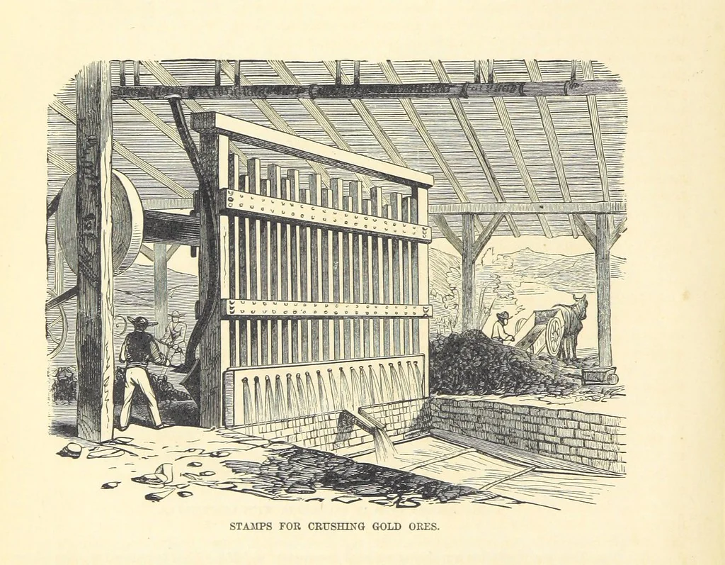 An illustration from Eighty Years' Progress of the United States: a family record of American industry, energy and enterprise ... By eminent literary men [C. L. Flint and others] ... Embellished with ... engravings, etc, 1868, leaf 74