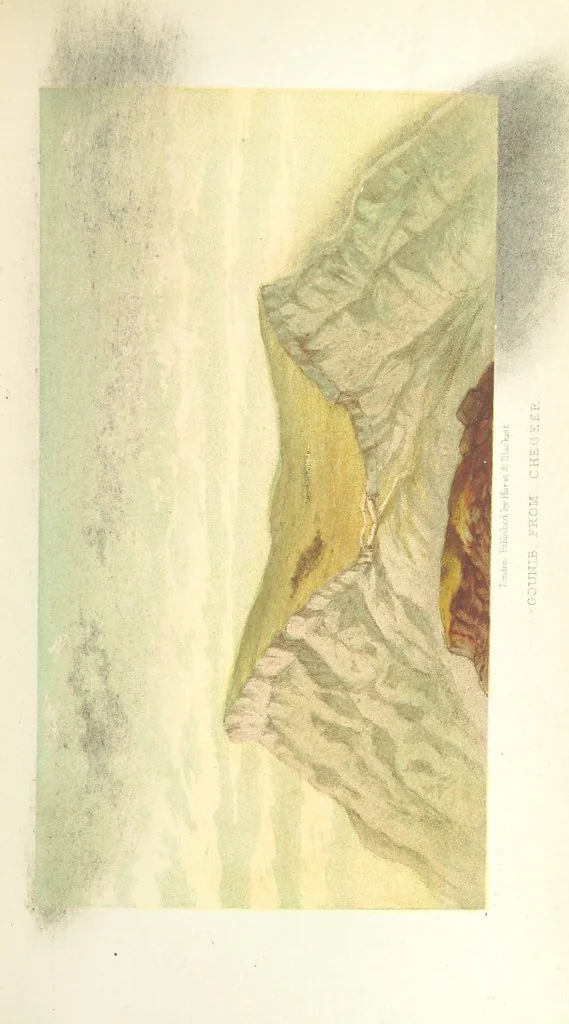An illustration from A journey from London to Persepolis; including wanderings in Daghestan, Georgia, Armenia ... With numerous coloured illustrations, 1865, leaf 213