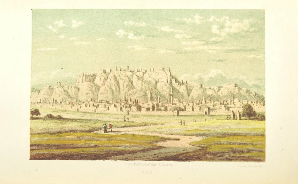 An illustration from A journey from London to Persepolis; including wanderings in Daghestan, Georgia, Armenia ... With numerous coloured illustrations, 1865, leaf 358