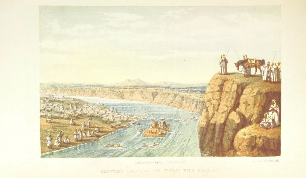 An illustration from A journey from London to Persepolis; including wanderings in Daghestan, Georgia, Armenia ... With numerous coloured illustrations, 1865, leaf 477