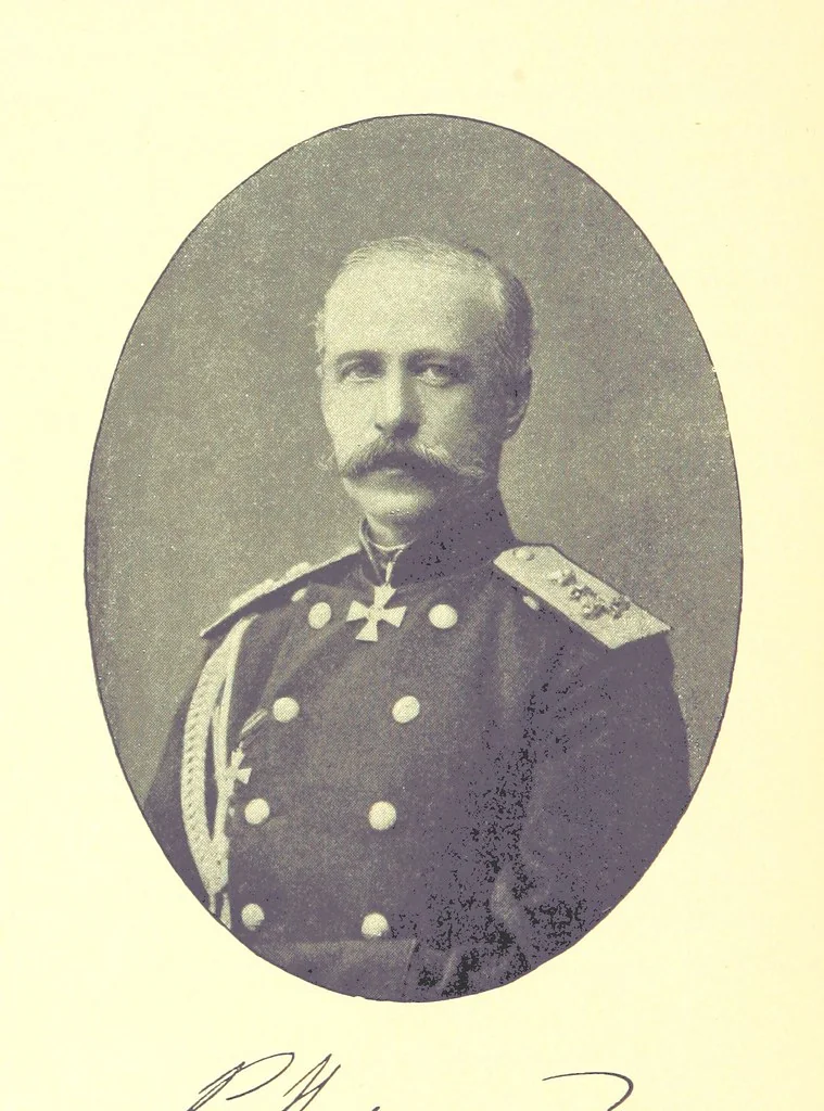 An illustration from У Болгаръ и заграницей, 1881-1893 ... Продолженіе очерковъ “Дома и на Войнѣ” ... Изданіе второе, 1896, leaf 36