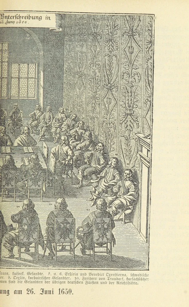 An illustration from Oesterreichische Geschichte für das Volk. (Herausgegeben vom Vereine zur Verbreitung von Druckschriften für Volksbildung.), 1865, leaf 833