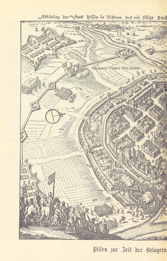 An illustration from Oesterreichische Geschichte für das Volk. (Herausgegeben vom Vereine zur Verbreitung von Druckschriften für Volksbildung.), 1865, leaf 88