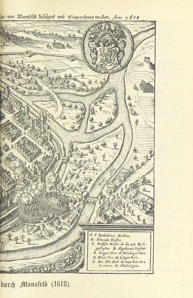An illustration from Oesterreichische Geschichte für das Volk. (Herausgegeben vom Vereine zur Verbreitung von Druckschriften für Volksbildung.), 1865, leaf 89