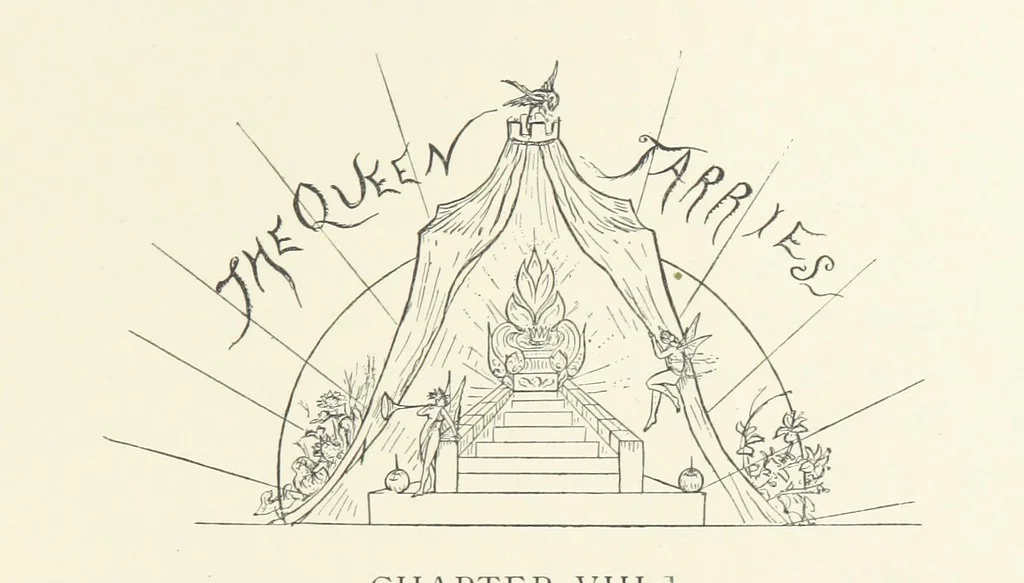 An illustration from Belle and the Dragon. An elfin comedy, 1894, leaf 139