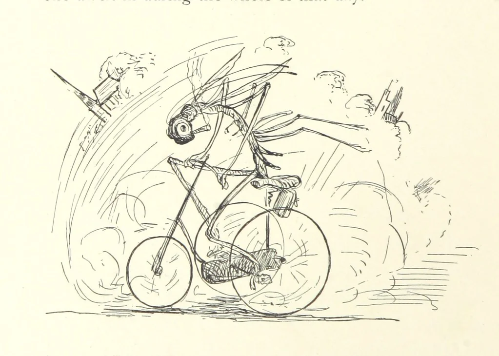 An illustration from Belle and the Dragon. An elfin comedy, 1894, leaf 154