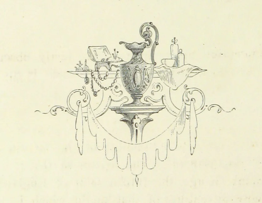 An illustration from Pictures from English Literature ... With twenty illustrations, by J. C. Horsley, E. M. Ward, W. F. Yeames, etc, 1870, leaf 24