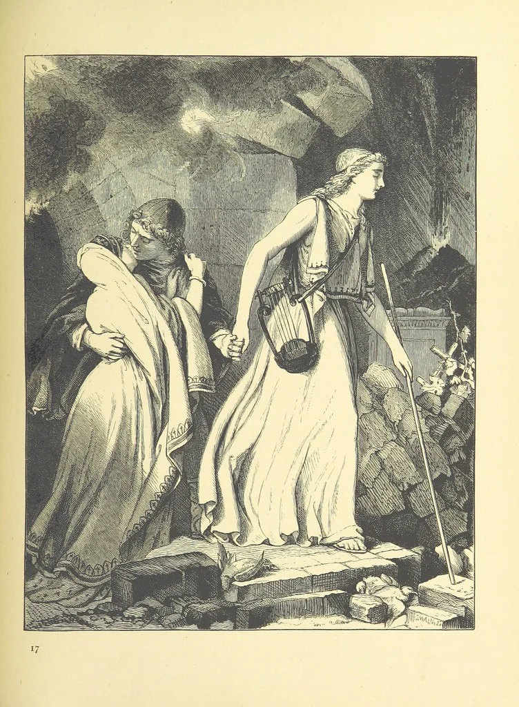 An illustration from Pictures from English Literature ... With twenty illustrations, by J. C. Horsley, E. M. Ward, W. F. Yeames, etc, 1880, leaf 181