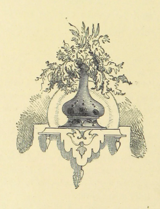 An illustration from Pictures from English Literature ... With twenty illustrations, by J. C. Horsley, E. M. Ward, W. F. Yeames, etc, 1880, leaf 196