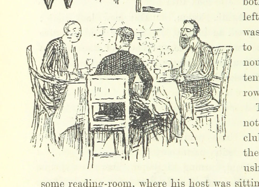 An illustration from Fair Diana. By “Wanderer” ... With illustrations by G. Bowers. [A novel, 1884, leaf 114