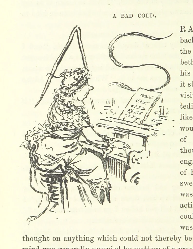 An illustration from Fair Diana. By “Wanderer” ... With illustrations by G. Bowers. [A novel, 1884, leaf 174