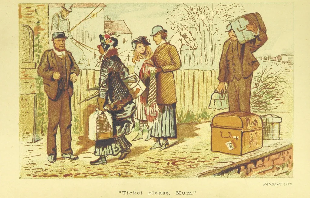 An illustration from Fair Diana. By “Wanderer” ... With illustrations by G. Bowers. [A novel, 1884, leaf 25