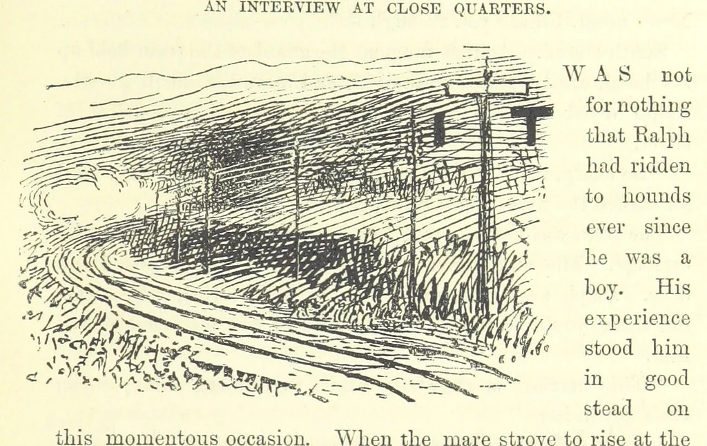 An illustration from Fair Diana. By “Wanderer” ... With illustrations by G. Bowers. [A novel, 1884, leaf 257