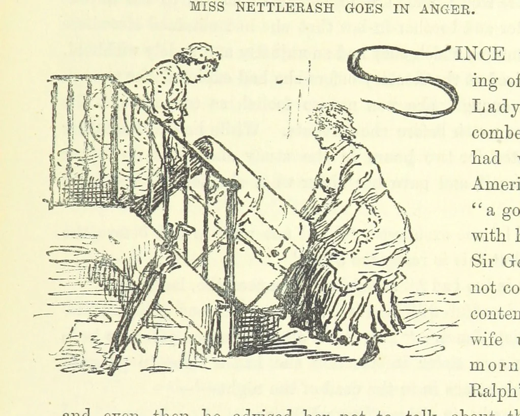 An illustration from Fair Diana. By “Wanderer” ... With illustrations by G. Bowers. [A novel, 1884, leaf 345