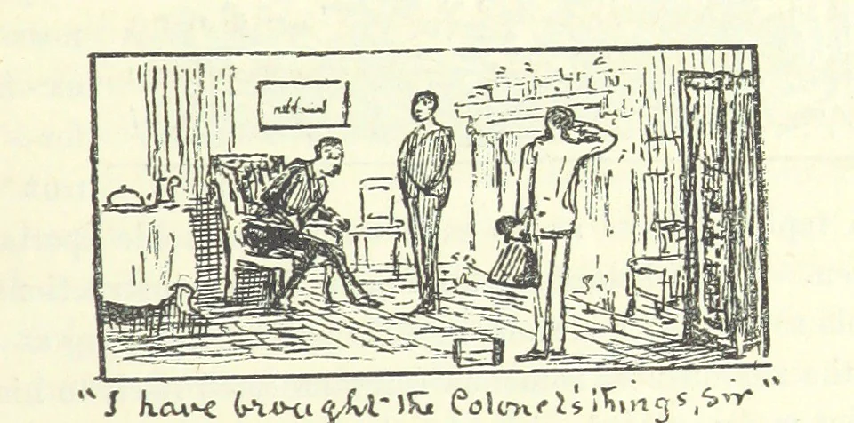 An illustration from Fair Diana. By “Wanderer” ... With illustrations by G. Bowers. [A novel, 1884, leaf 381
