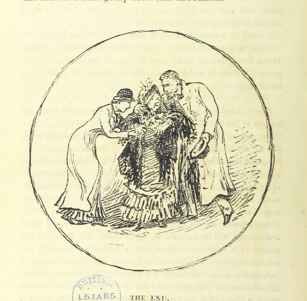 An illustration from Fair Diana. By “Wanderer” ... With illustrations by G. Bowers. [A novel, 1884, leaf 416
