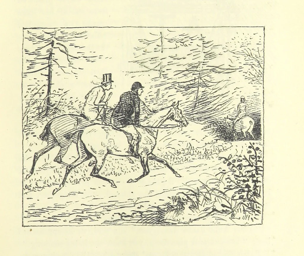An illustration from Fair Diana. By “Wanderer” ... With illustrations by G. Bowers. [A novel, 1884, leaf 43
