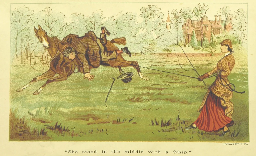 An illustration from Fair Diana. By “Wanderer” ... With illustrations by G. Bowers. [A novel, 1884, leaf 8