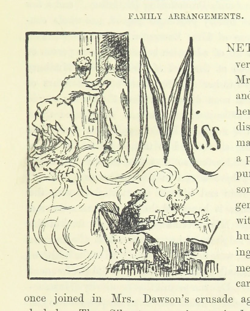 An illustration from Fair Diana. By “Wanderer” ... With illustrations by G. Bowers. [A novel, 1884, leaf 87