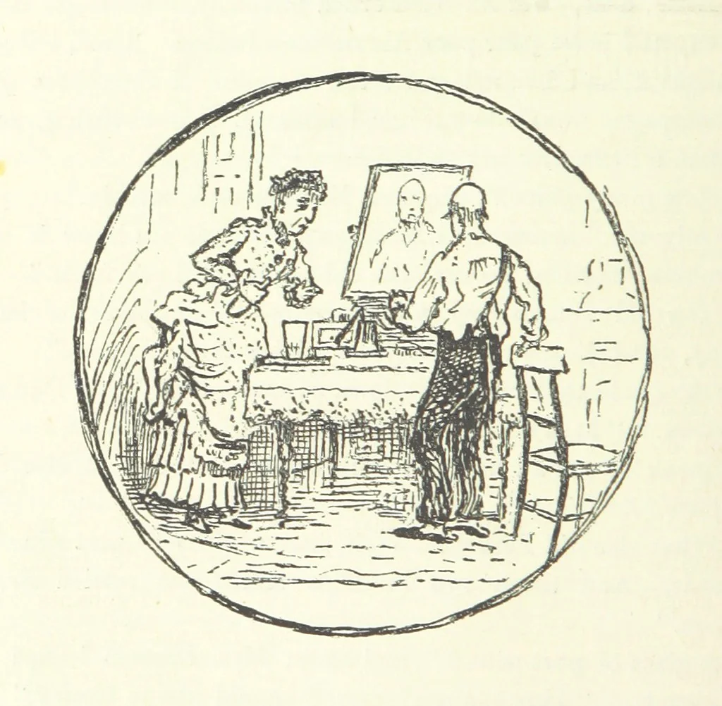 An illustration from Fair Diana. By “Wanderer” ... With illustrations by G. Bowers. [A novel, 1884, leaf 98
