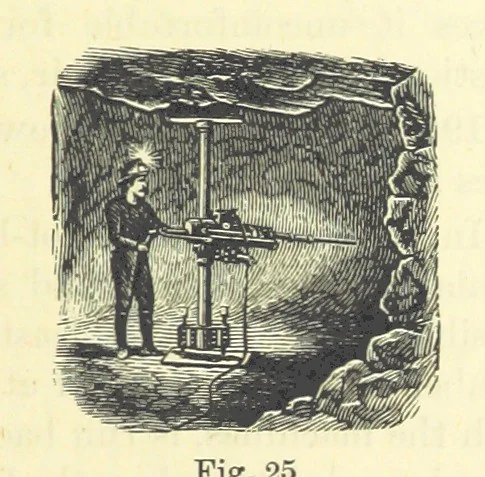 An illustration from A Comprehensive Reference Book on Practical Coal Mining ... Fourth edition, 1891, leaf 131