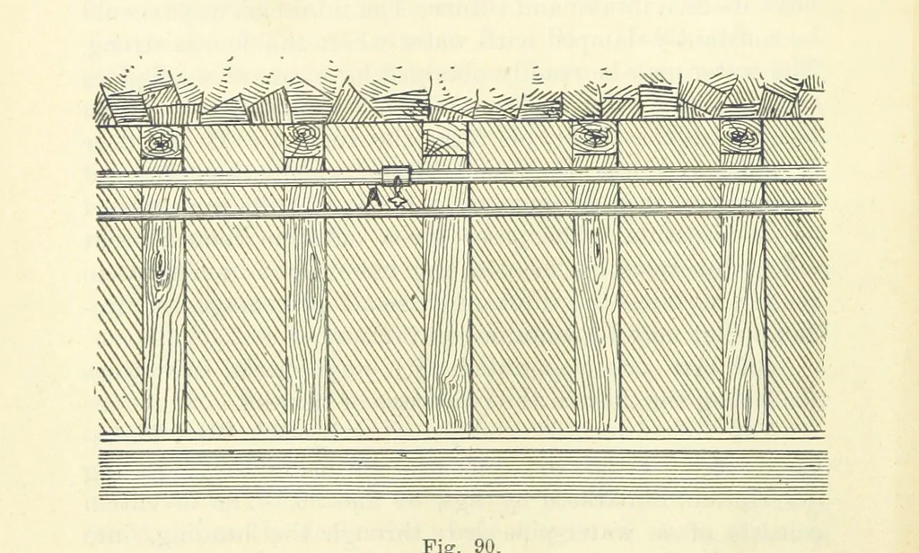 An illustration from A Comprehensive Reference Book on Practical Coal Mining ... Fourth edition, 1891, leaf 308