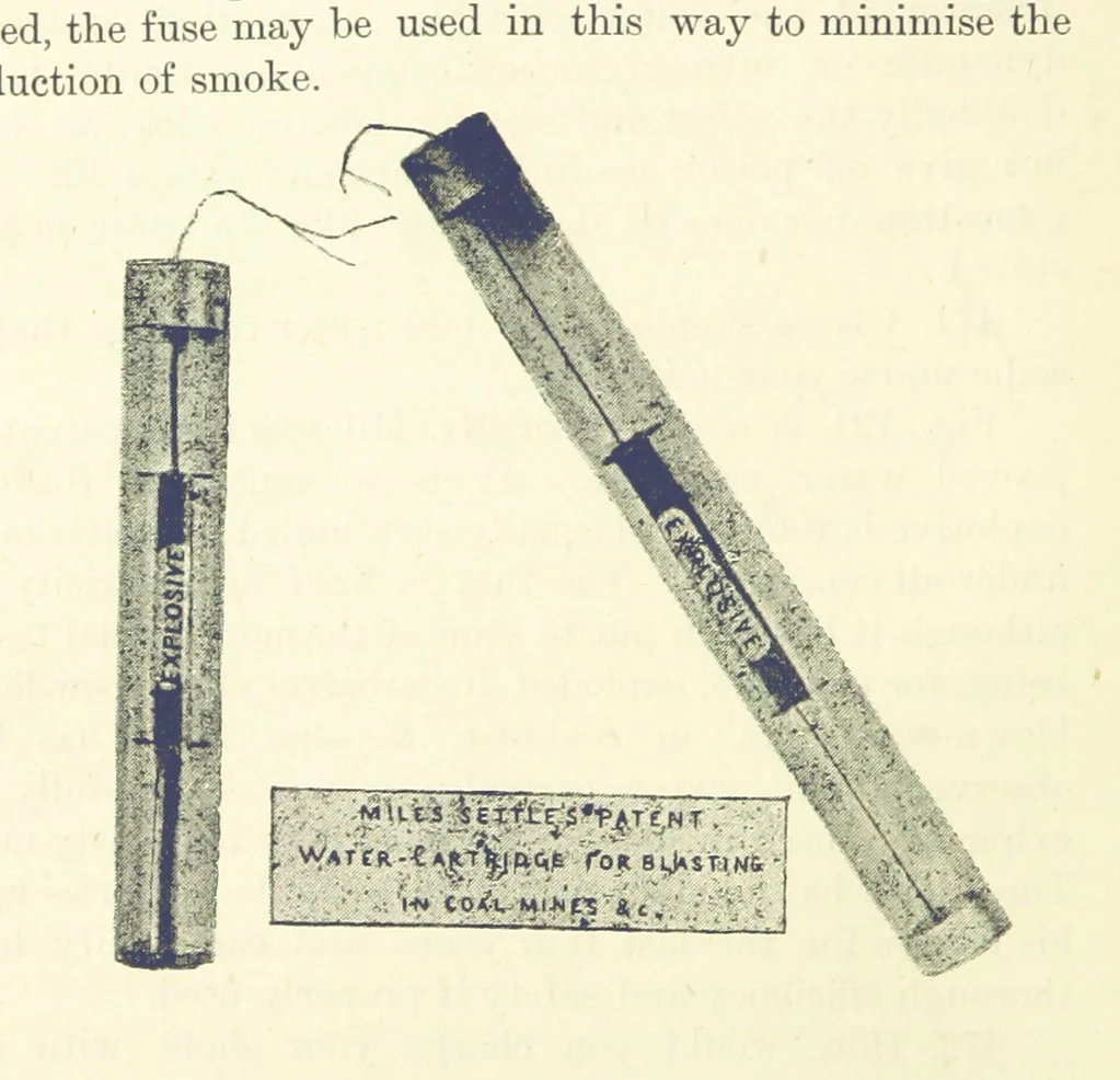 An illustration from A Comprehensive Reference Book on Practical Coal Mining ... Fourth edition, 1891, leaf 344