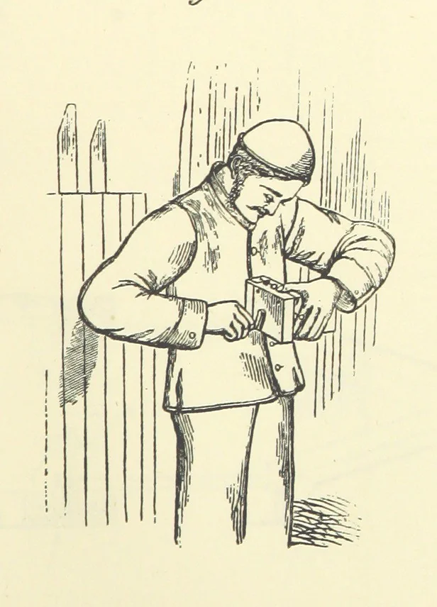 An illustration from A Comprehensive Reference Book on Practical Coal Mining ... Fourth edition, 1891, leaf 421