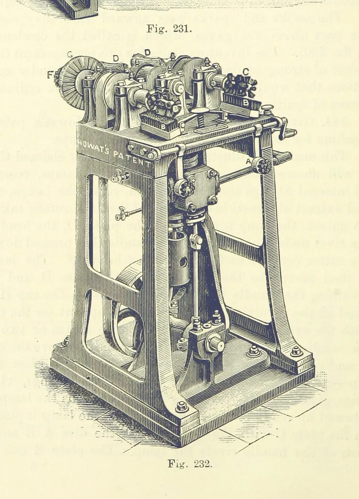 An illustration from A Comprehensive Reference Book on Practical Coal Mining ... Fourth edition, 1891, leaf 428