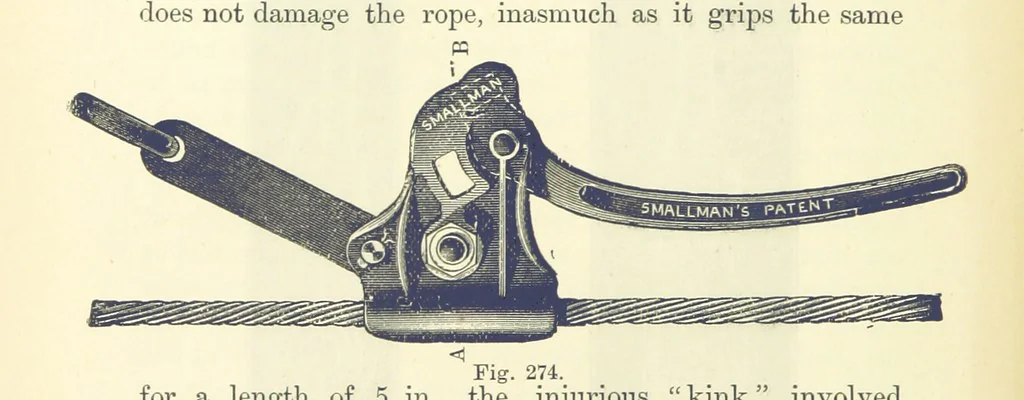 An illustration from A Comprehensive Reference Book on Practical Coal Mining ... Fourth edition, 1891, leaf 496