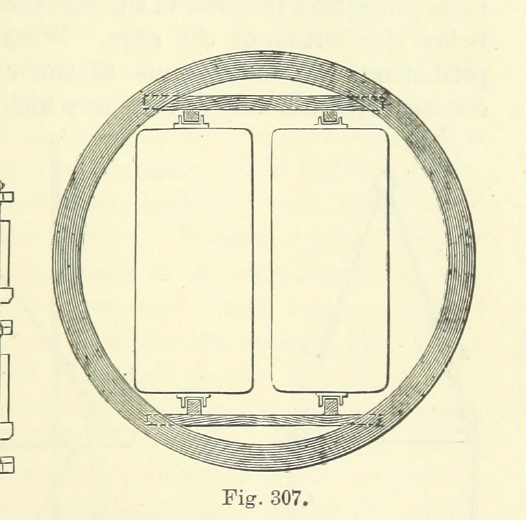 An illustration from A Comprehensive Reference Book on Practical Coal Mining ... Fourth edition, 1891, leaf 541
