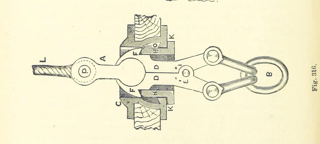 An illustration from A Comprehensive Reference Book on Practical Coal Mining ... Fourth edition, 1891, leaf 550