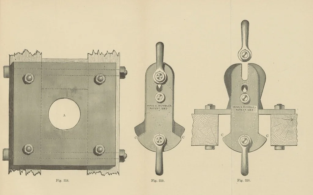 An illustration from A Comprehensive Reference Book on Practical Coal Mining ... Fourth edition, 1891, leaf 553