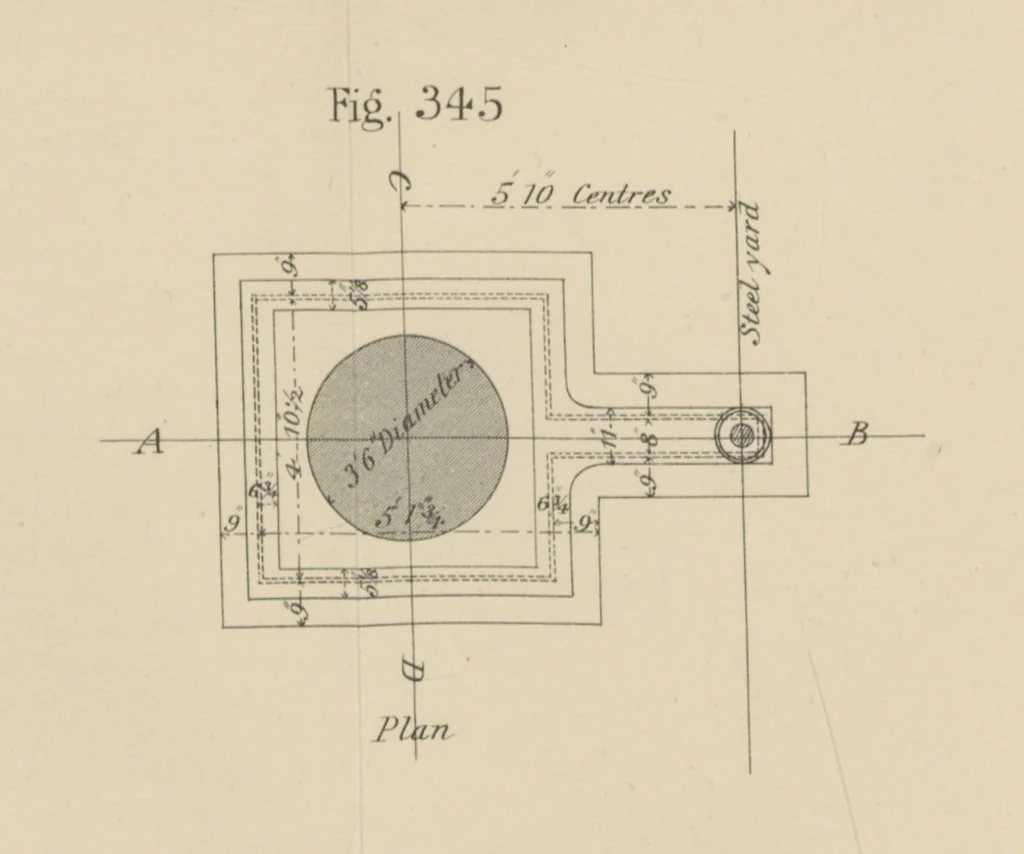 An illustration from A Comprehensive Reference Book on Practical Coal Mining ... Fourth edition, 1891, leaf 580