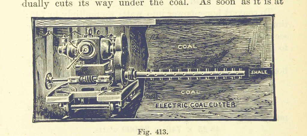 An illustration from A Comprehensive Reference Book on Practical Coal Mining ... Fourth edition, 1891, leaf 690