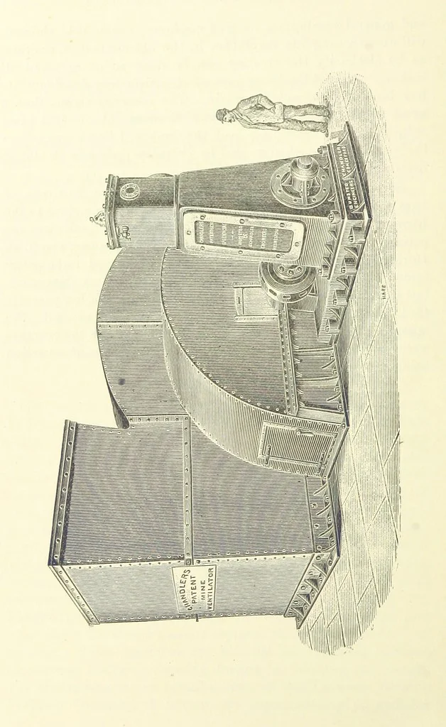 An illustration from A Comprehensive Reference Book on Practical Coal Mining ... Fourth edition, 1891, leaf 714