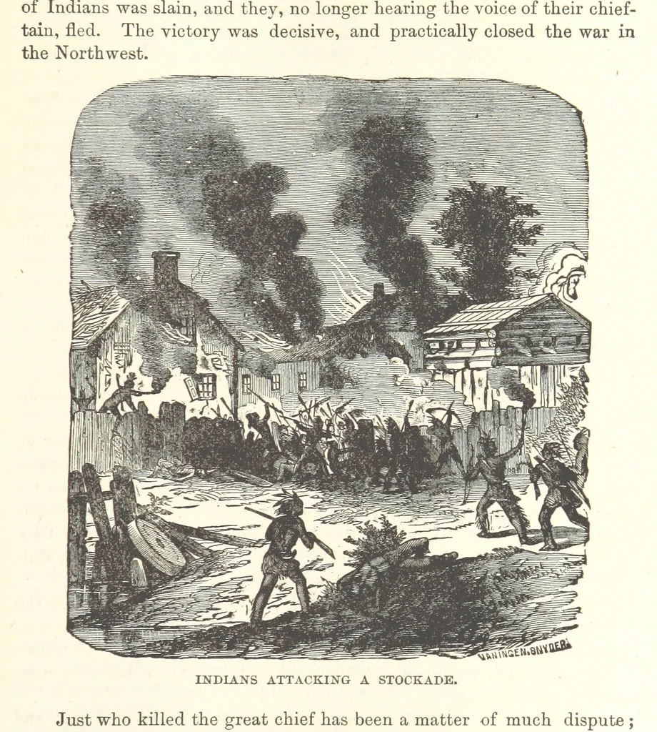 An illustration from The History of Warren County ... Illustrated, 1882, leaf 71