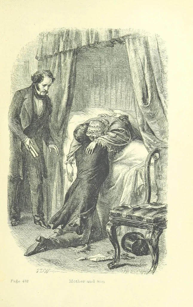 An illustration from Passages from the Diary of a Late Physician ... First series, 1864, leaf 481