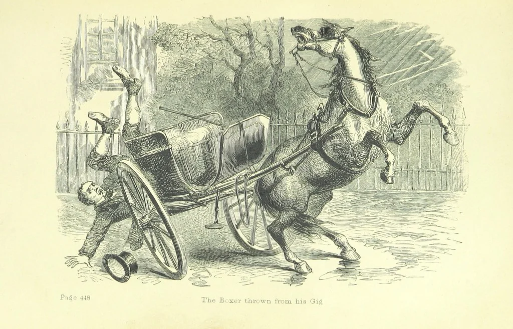 An illustration from Passages from the Diary of a Late Physician ... First series, 1864, leaf 499
