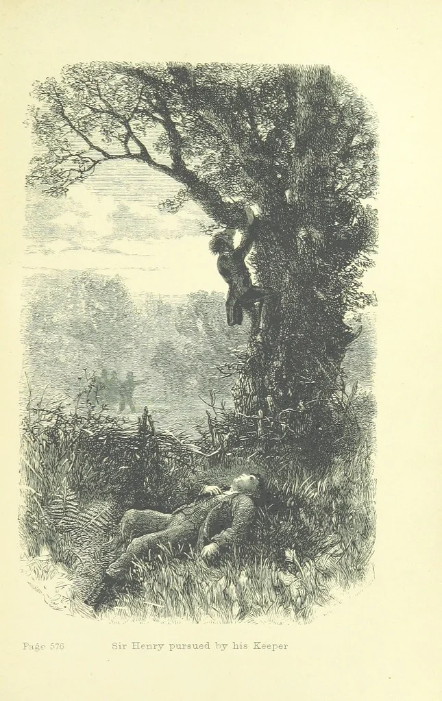 An illustration from Passages from the Diary of a Late Physician ... First series, 1864, leaf 635