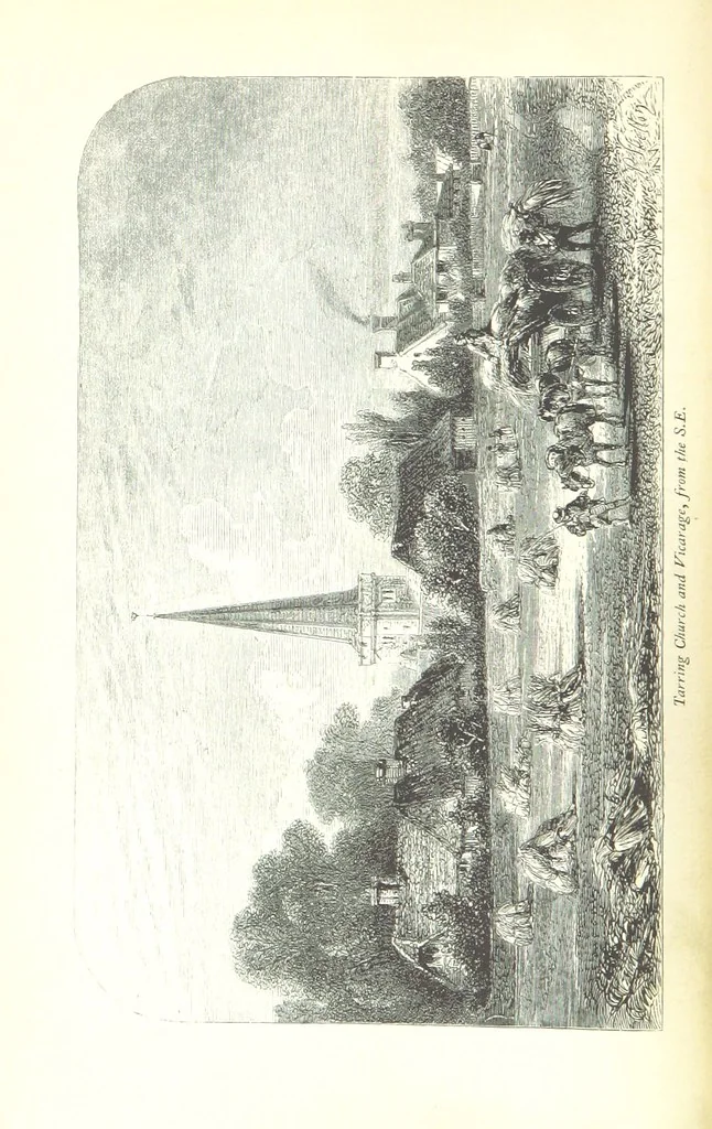 An illustration from The Sea-board and the Down; or, my Parish in the South. By an old Vicar [i.e. J. W. W, 1860, leaf 8