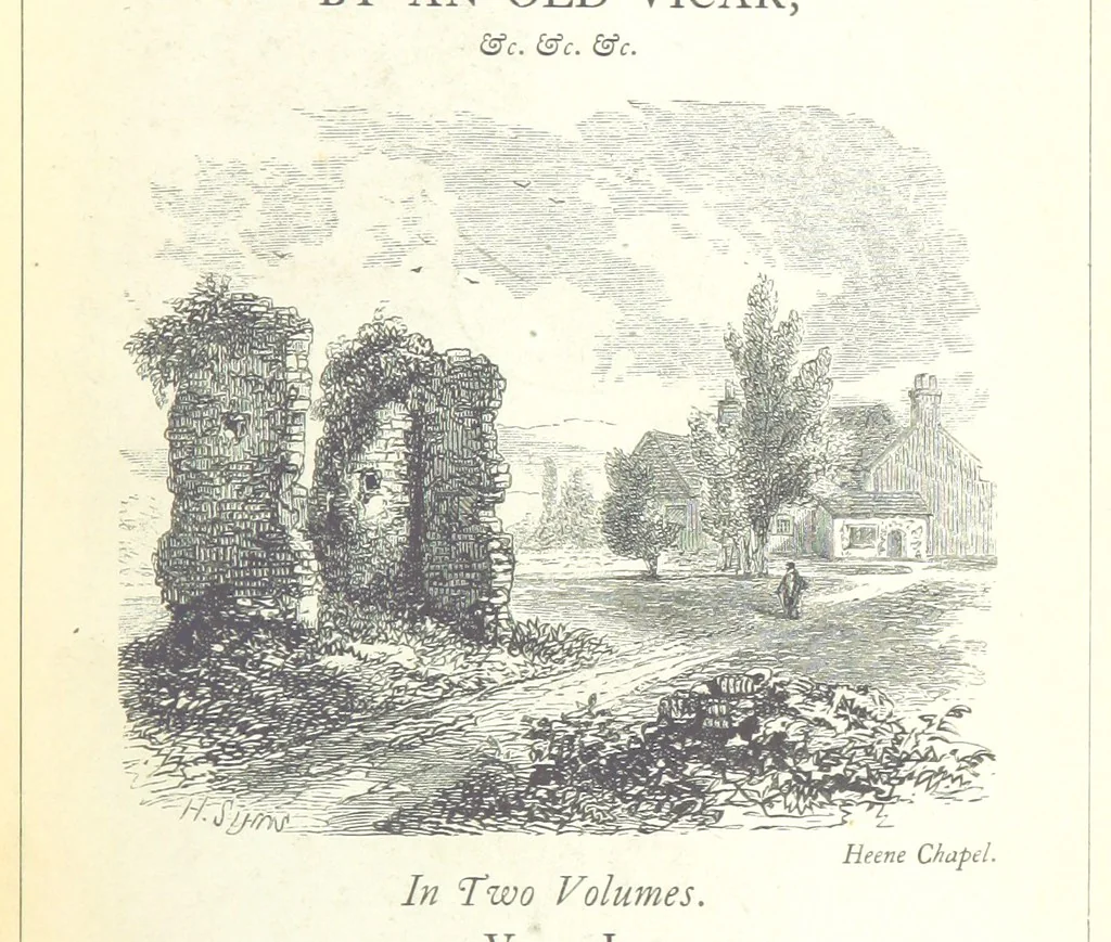 An illustration from The Sea-board and the Down; or, my Parish in the South. By an old Vicar [i.e. J. W. W, 1860, leaf 9