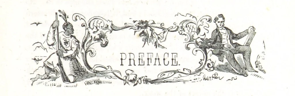 An illustration from Nights in a block house: or, sketches of border life, etc, 1852, leaf 13