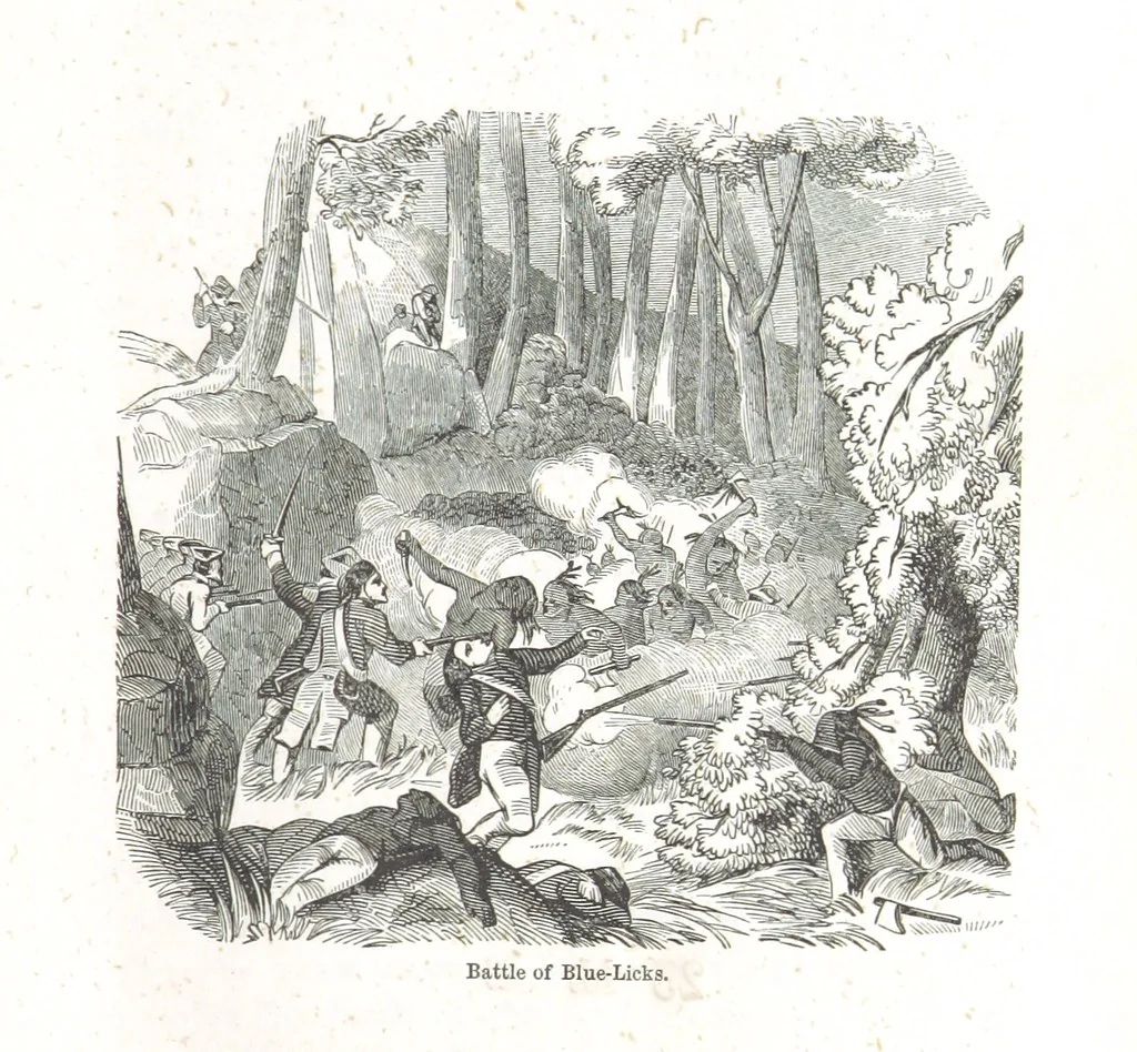 An illustration from Nights in a block house: or, sketches of border life, etc, 1852, leaf 131